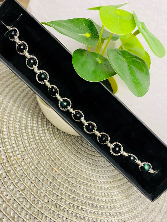 Skleněný "PRSTENEC"