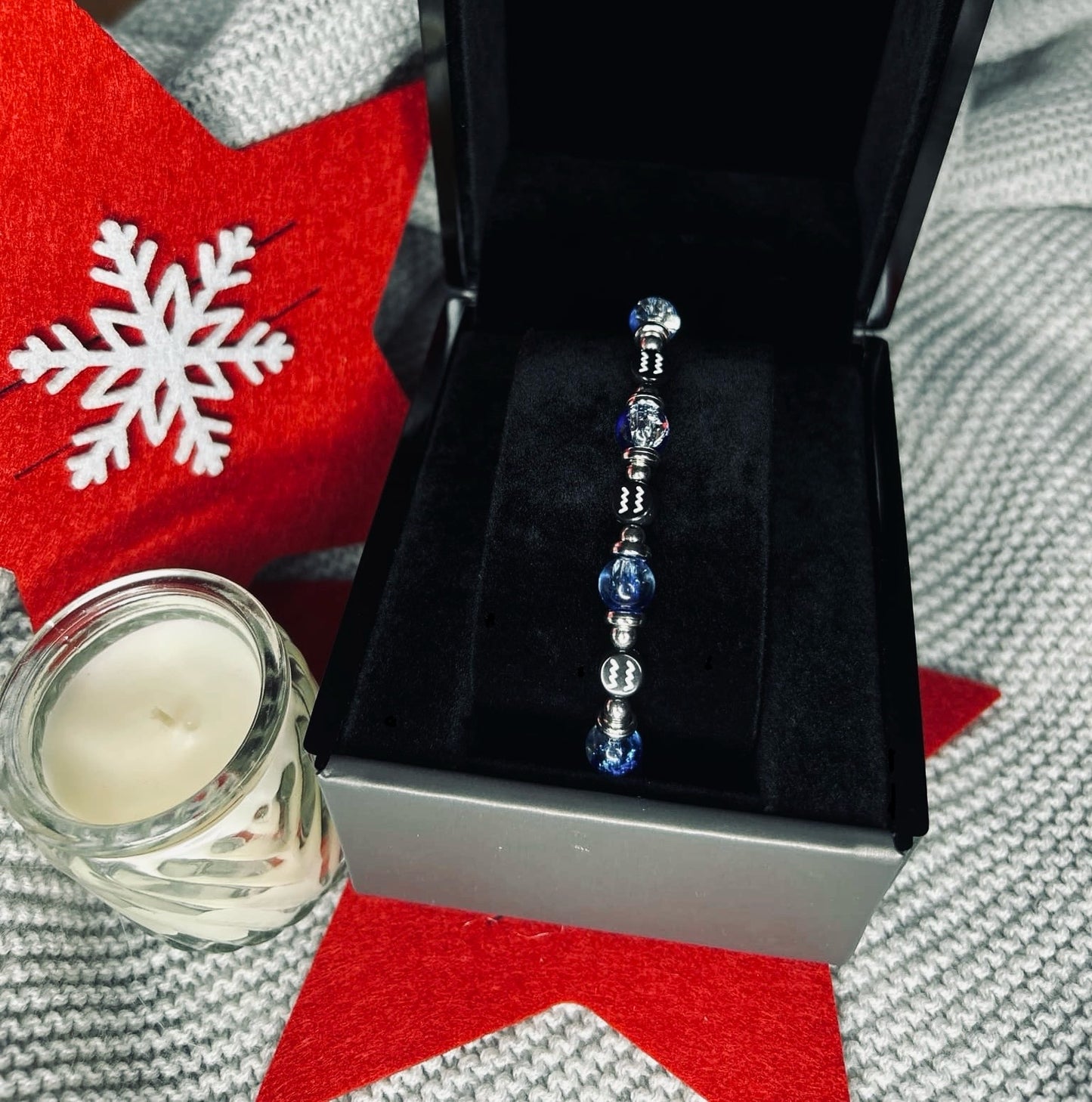 Elegantní skleněný - VODNÁŘ