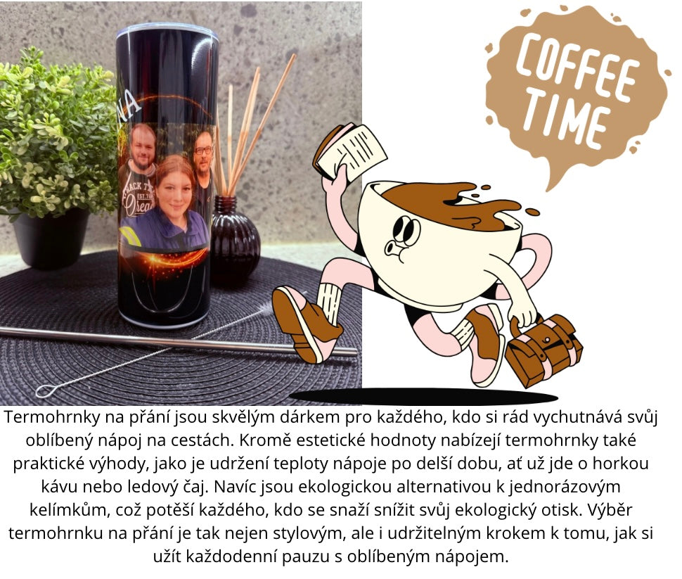 Termohrnky vlastní motiv