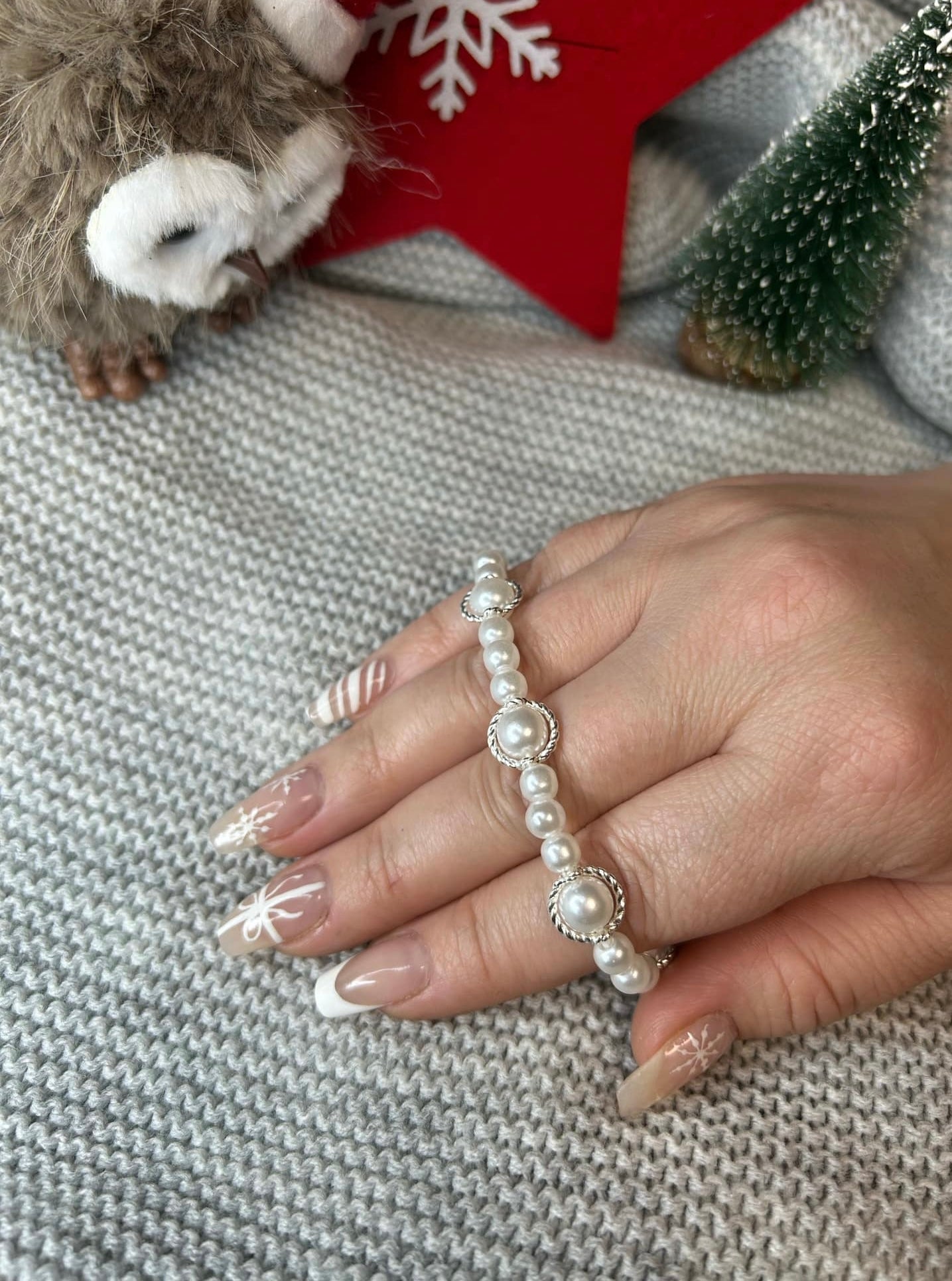 Perlový s prstencem