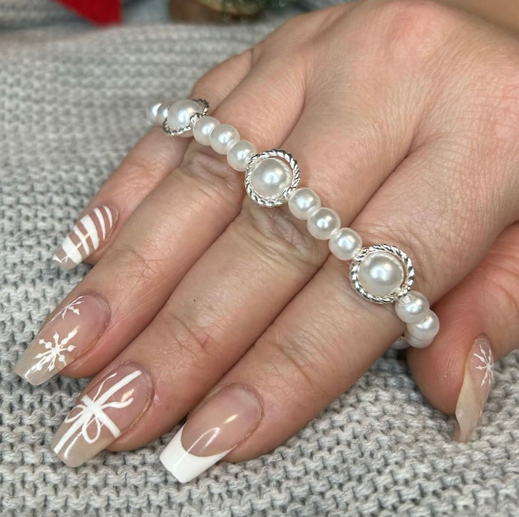 Perlový s prstencem